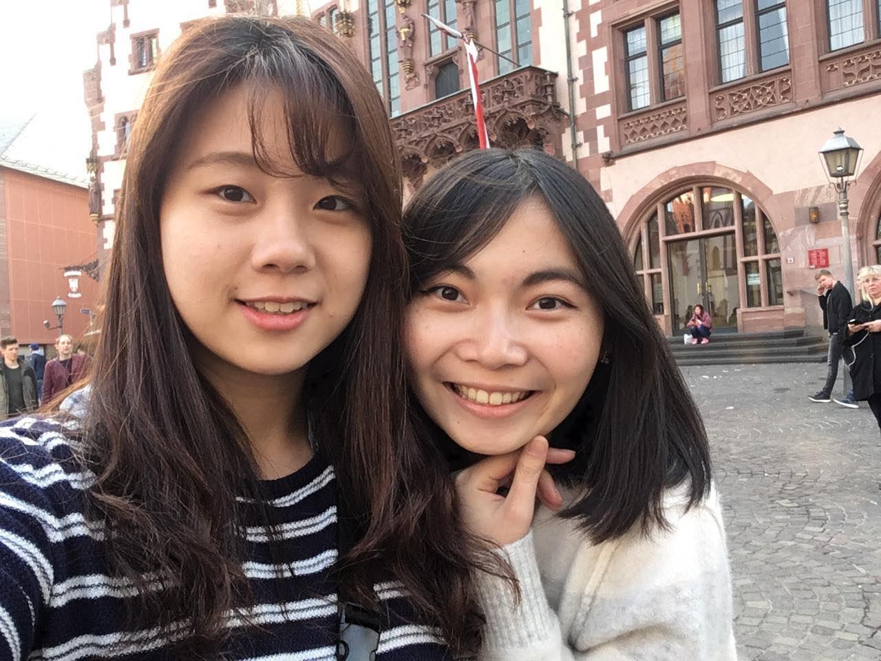 Römerberg, Frankfurt with Tiffany 法蘭克福羅馬人廣場w/羽莛
