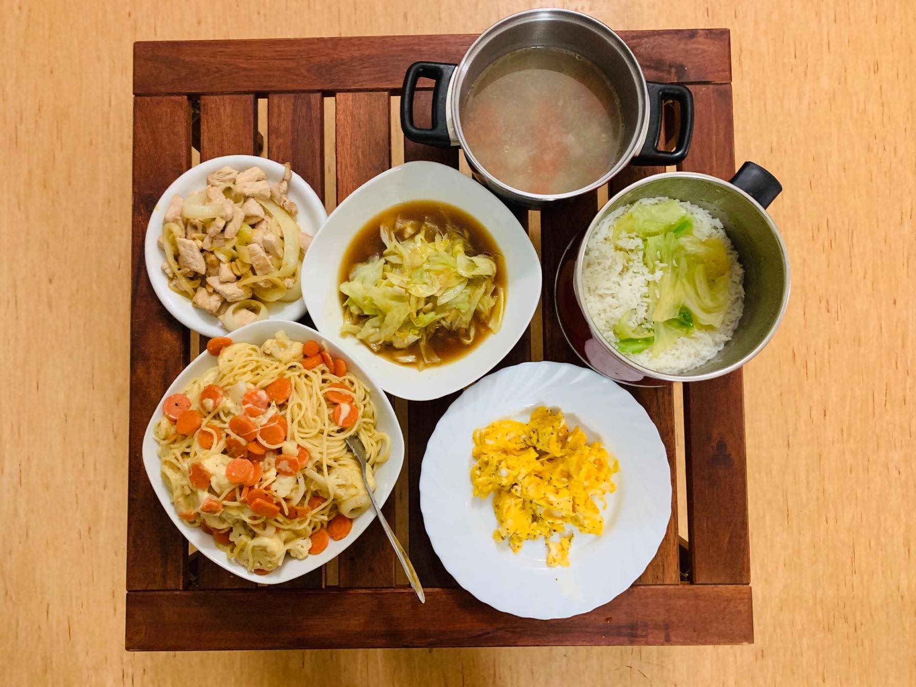 平日由上海Jimmy指導的晚餐!