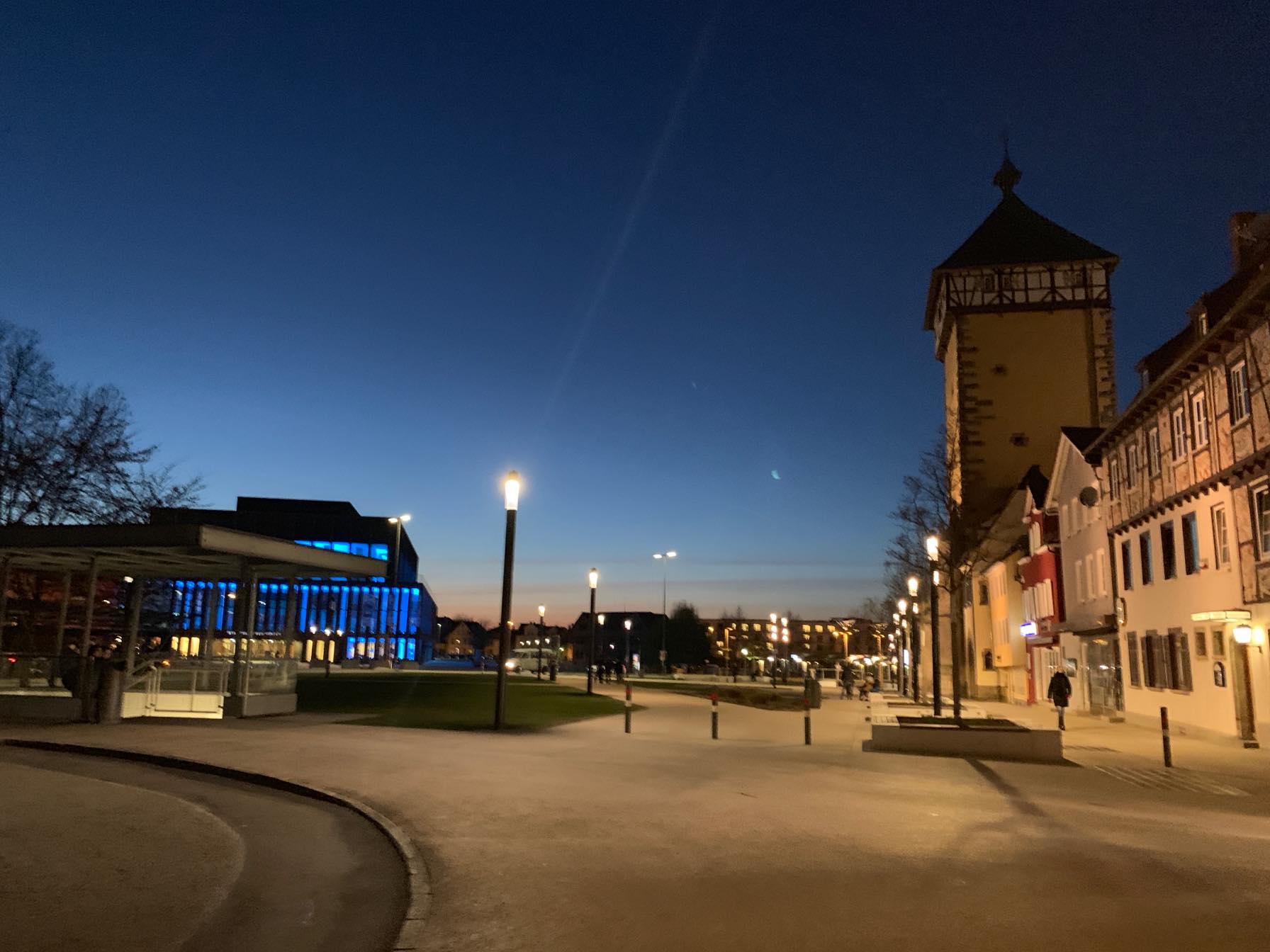 Sunset in Reutlingen City 羅特林根日落照